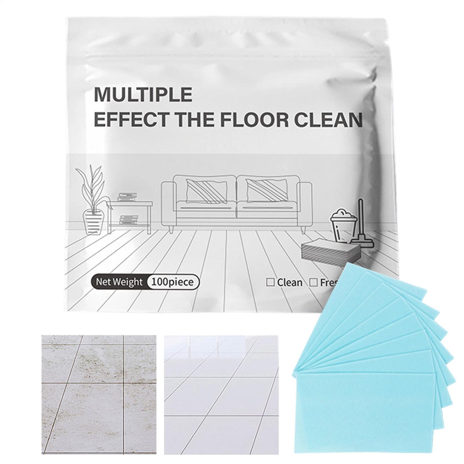 Ceramic Tile Floor - ١٠٠ قطعة/علبة من أقراص تنظيف الأرضيات