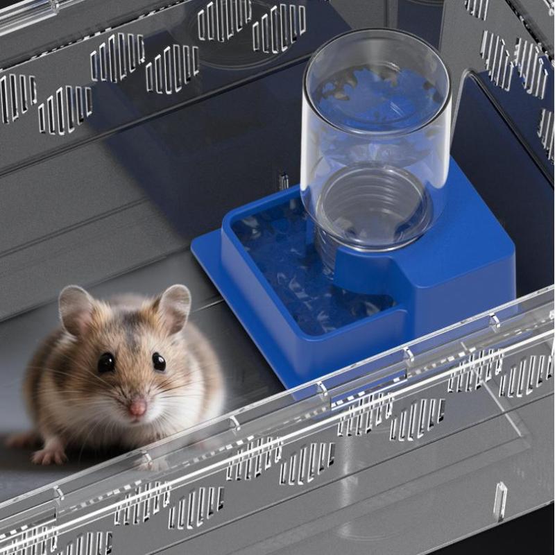 Water Dish Reptile - (BF06) زجاجة ماء أوتوماتيكية للزواحف مع