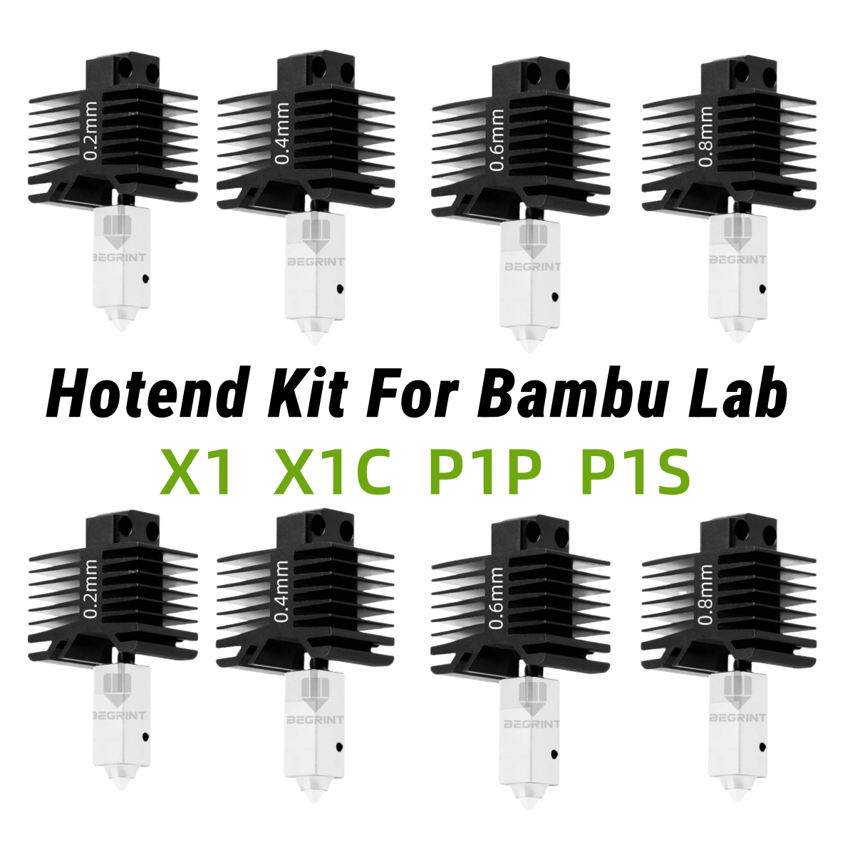 Ceramic Heat Emitter - مجموعة Hotend الجديدة لـ Bambu Lab
