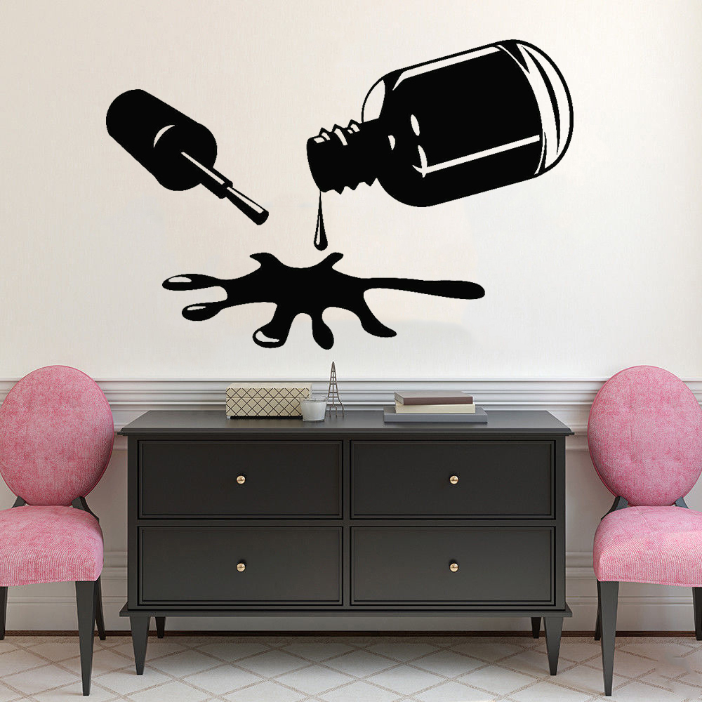 Pvc Panel Background - دهان الأظافر صور مطبوعة للحوائط ديكور