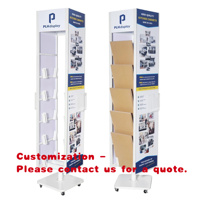Ceramic Tile Floor - رف عرض دوار مزدوج الجوانب قابل