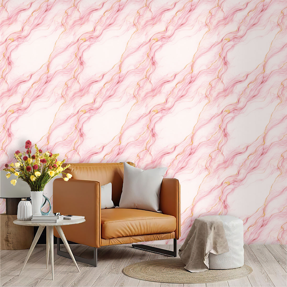 Pvc Panel Background - ورق جدران ذاتي اللصق من البي