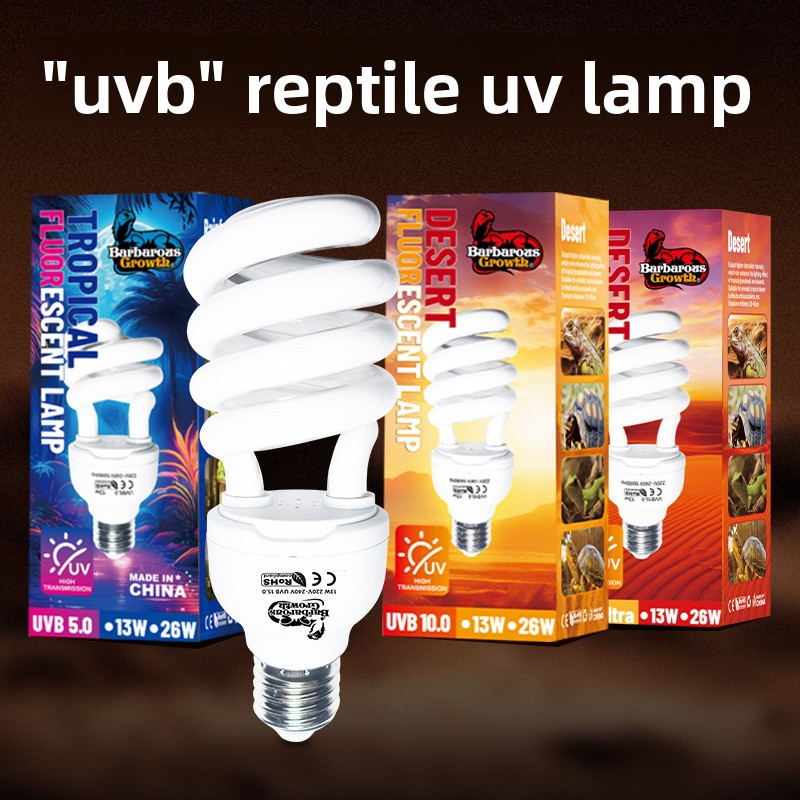 Vitamin D3 Reptile - النمو الشحامي الزواحف UVB 10.0 الضوء