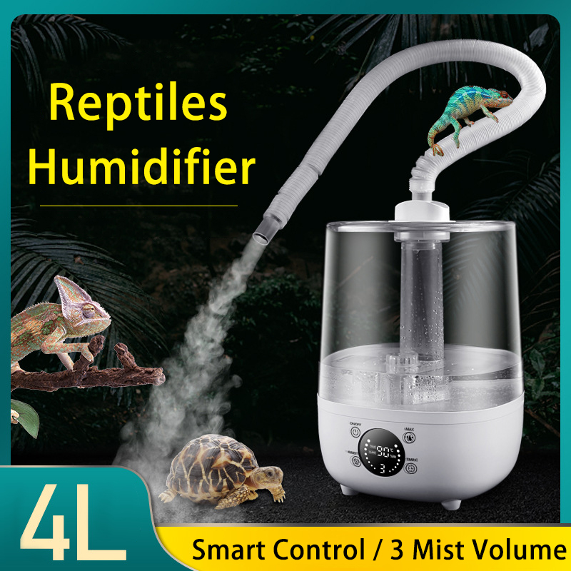 4L الزواحف مرابي المرطب مبيد م - مراجعة Terrarium Fogger Ultrasonic وسعره