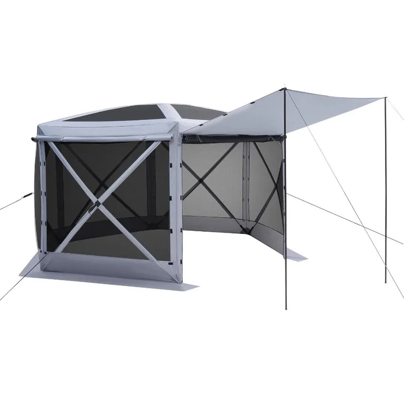 خيمة غازيبو سداسية الأضلاع 12× - مراجعة Screen Top Mesh وسعره