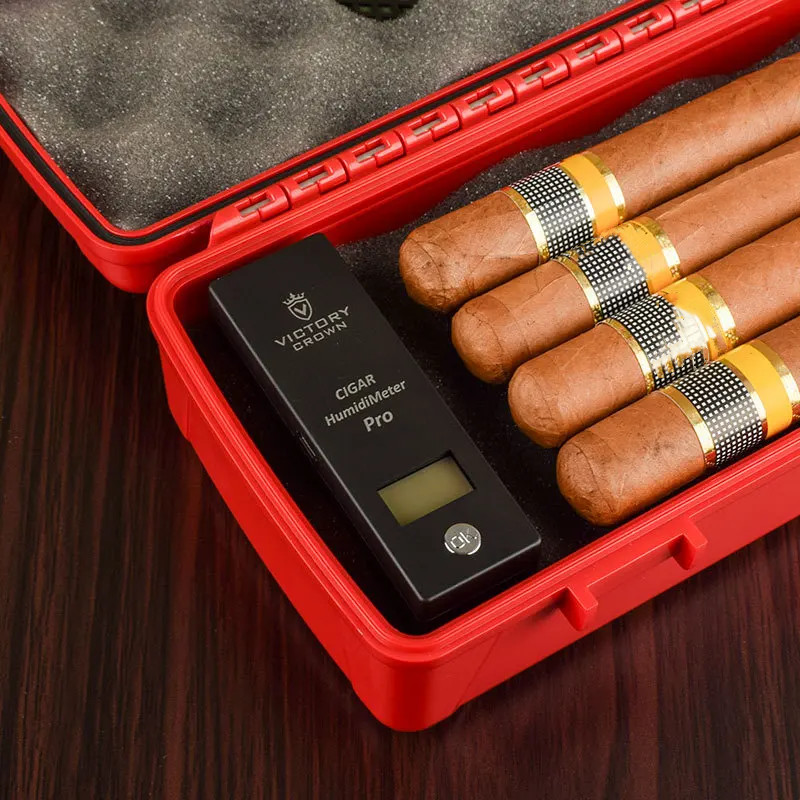 السيجار مقياس الرطوبة الرطوبة  - مراجعة Digital Hygrometer Probe وسعره