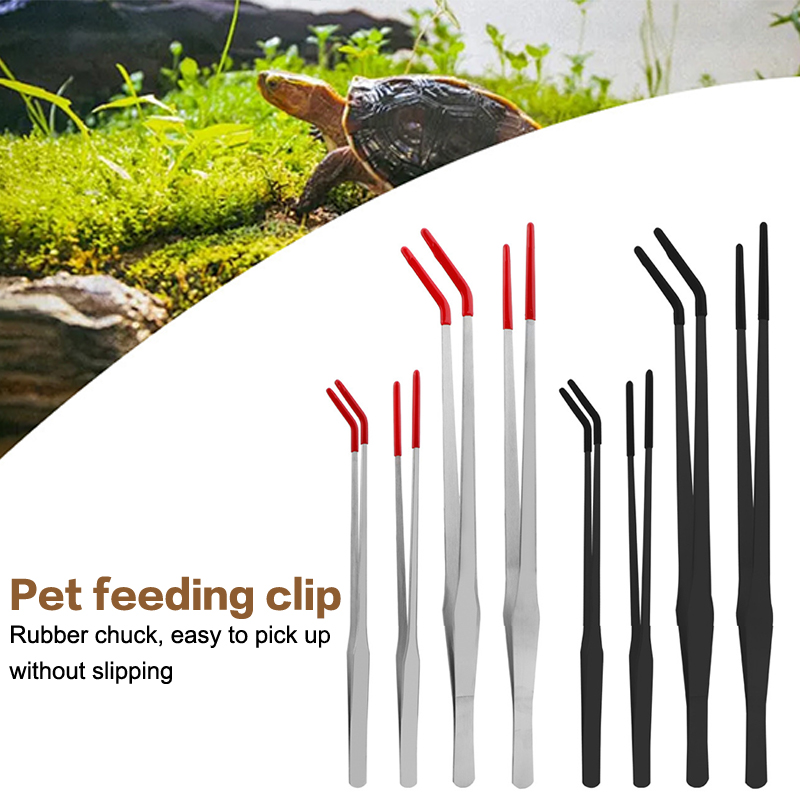 أدوات صيانة أحواض الأسماك من ا - مراجعة Feeding Tong Stainless وسعره
