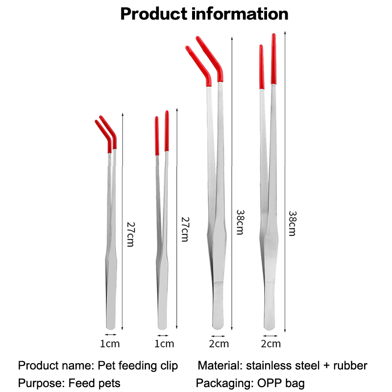 أدوات صيانة أحواض الأسماك من ا - مراجعة Feeding Tong Stainless وسعره