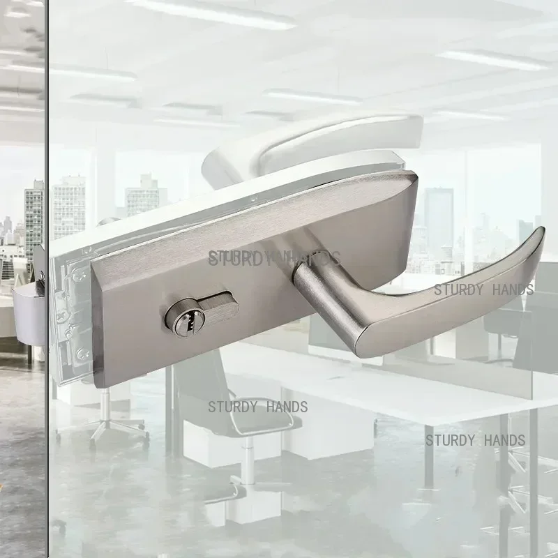 مكتب زجاج الباب قفل الحمام مقب - مراجعة Glass Door Hinge وسعره
