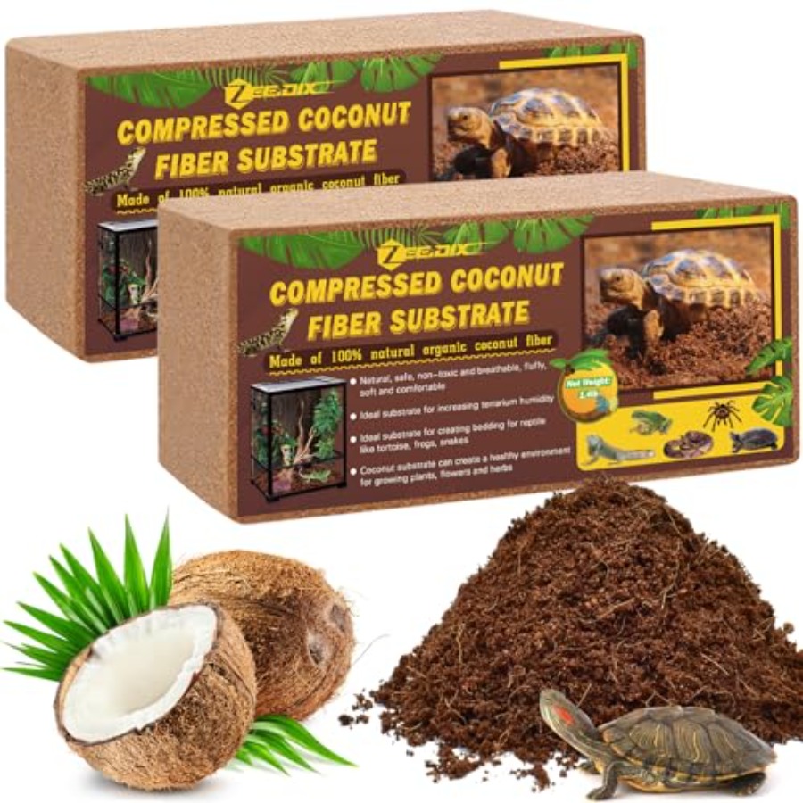 عبوة من قطعتين من ألياف جوز ال - مراجعة Substrate Coconut Fiber وسعره