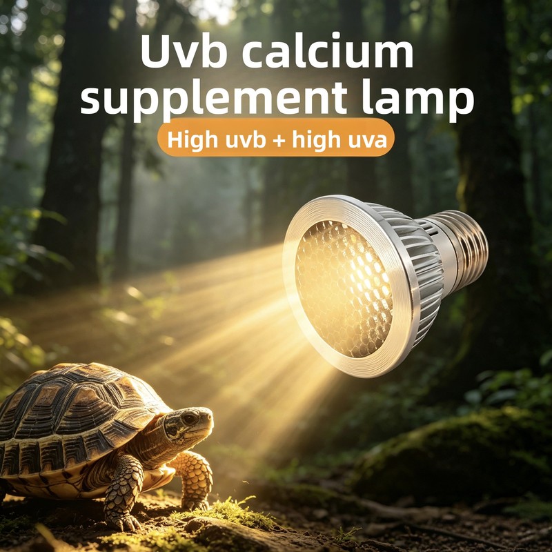مصباح للزواحف كامل الطيف UVB 5 - مراجعة Vitamin D3 Reptile وسعره