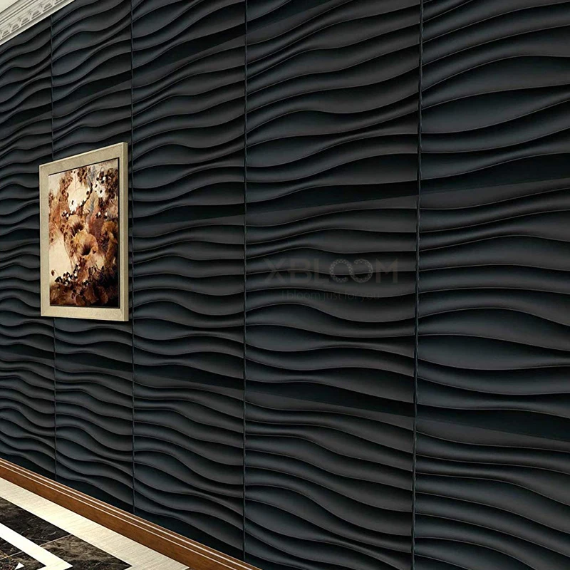 12 قطعة 50x50 سنتيمتر الشمباني - مراجعة Pvc Panel Background وسعره