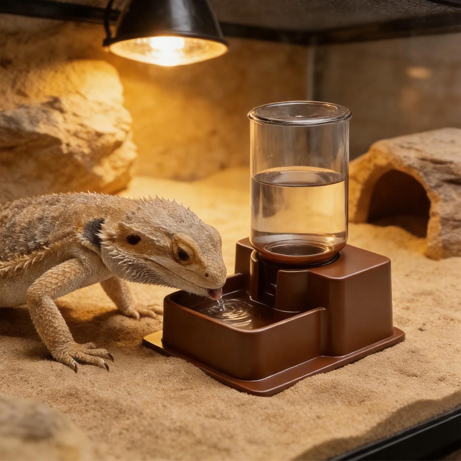 وعاء ماء أوتوماتيكي للزواحف، ح - مراجعة Water Dish Reptile وسعره