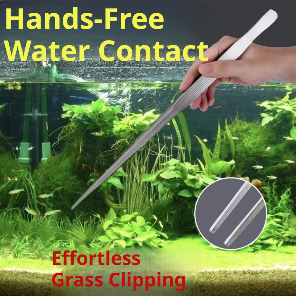 ملقط حوض السمك من الفولاذ المق - مراجعة Feeding Tong Stainless وسعره