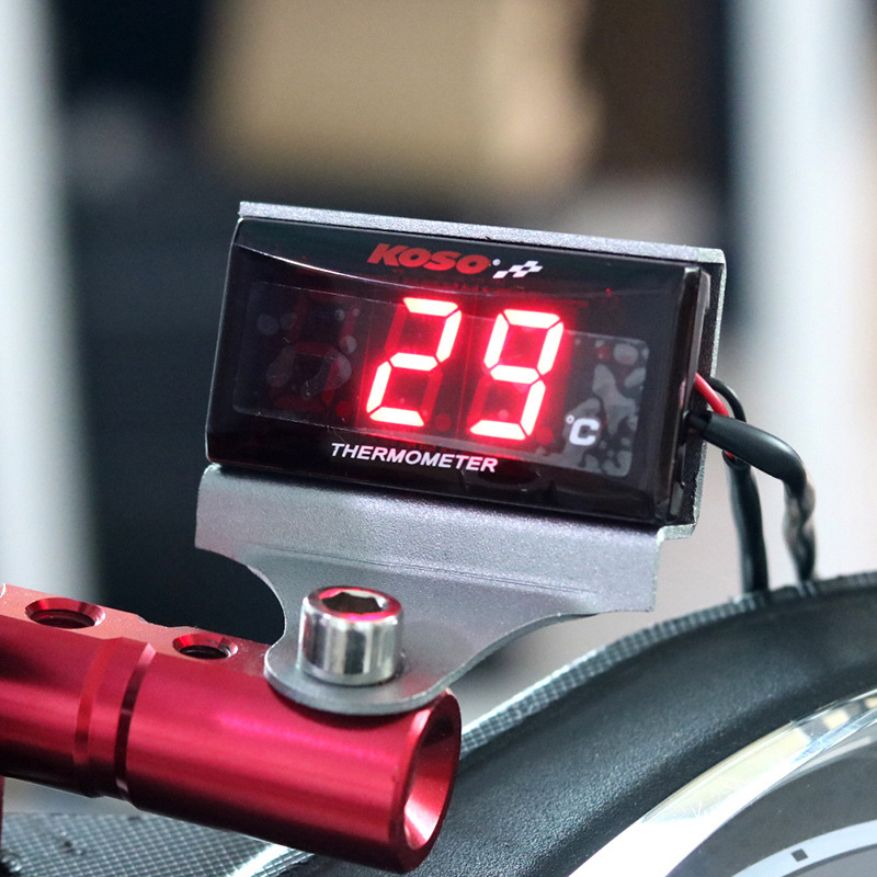 دراجة نارية مستديرة مقياس الحر - مراجعة Digital Hygrometer Probe وسعره