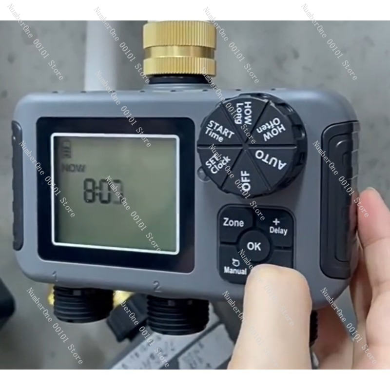 جهاز ري أوتوماتيكي للحدائق بشا - مراجعة Timer Dual Outlet وسعره