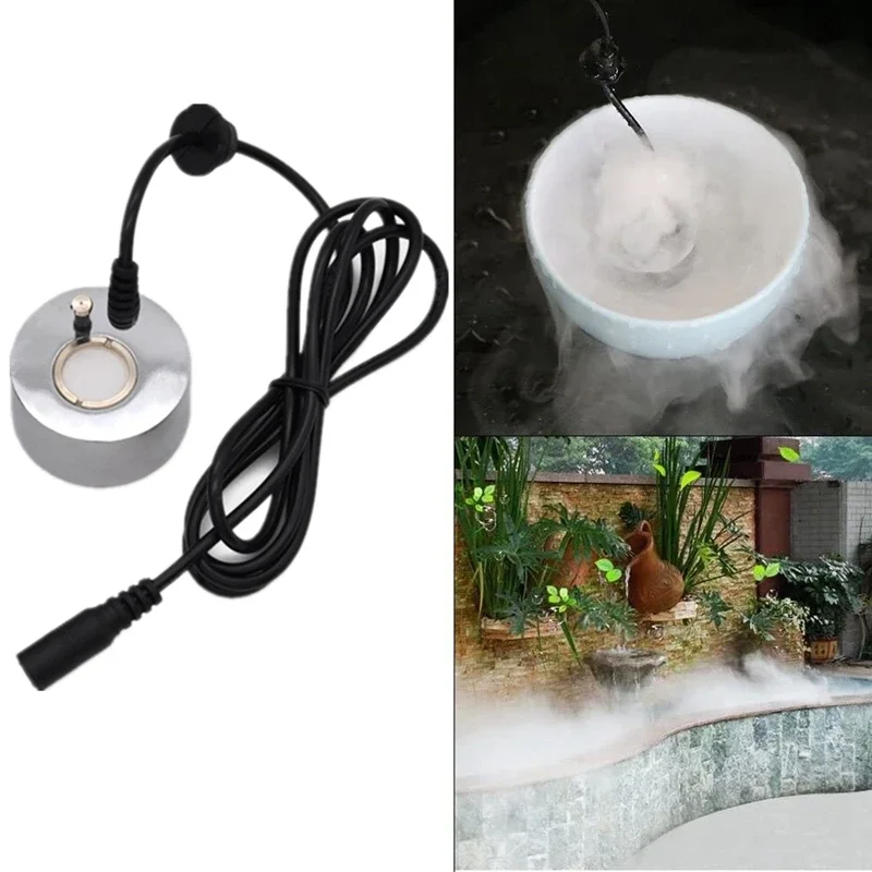 ضباب صانع مبيد مرطب بالموجات ف - مراجعة Terrarium Fogger Ultrasonic وسعره