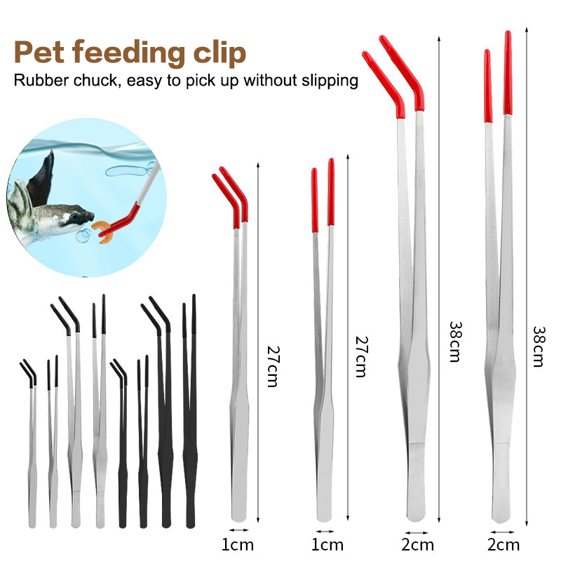 ملقط تغذية الزواحف من الفولاذ  - مراجعة Feeding Tong Stainless وسعره