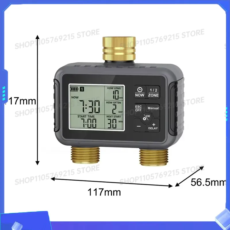 جهاز تحكم ذكي في ري الحدائق مق - مراجعة Timer Dual Outlet وسعره