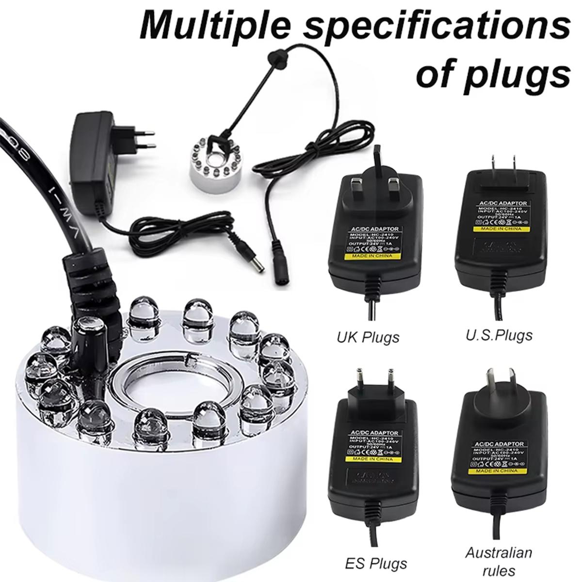صانع ضباب Led صغير مبيد بركة م - مراجعة Terrarium Fogger Ultrasonic وسعره