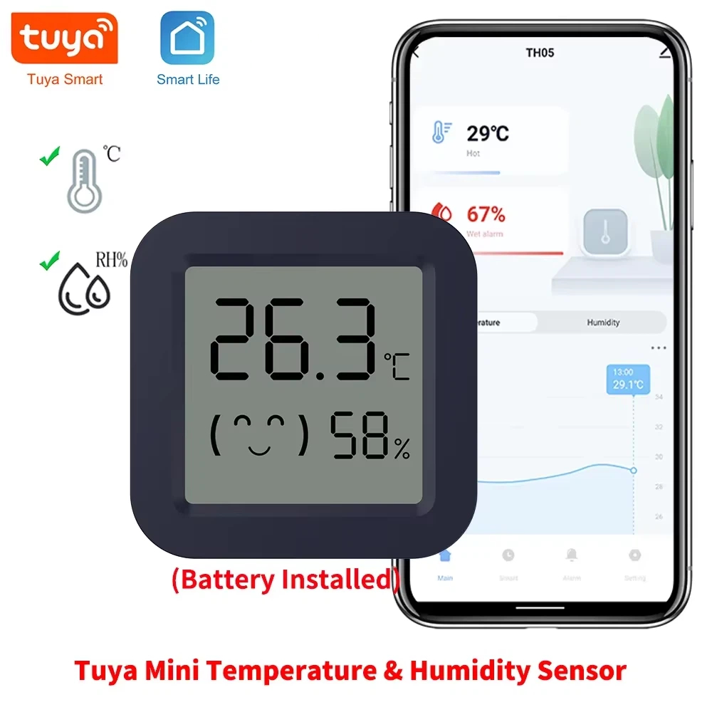 جهاز استشعار درجة الحرارة والر - مراجعة Digital Hygrometer Probe وسعره