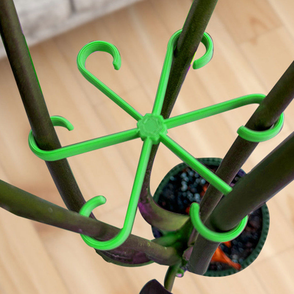 12 قطعة من مشابك دعم سيقان الن - مراجعة Vine Climbing Plastic وسعره