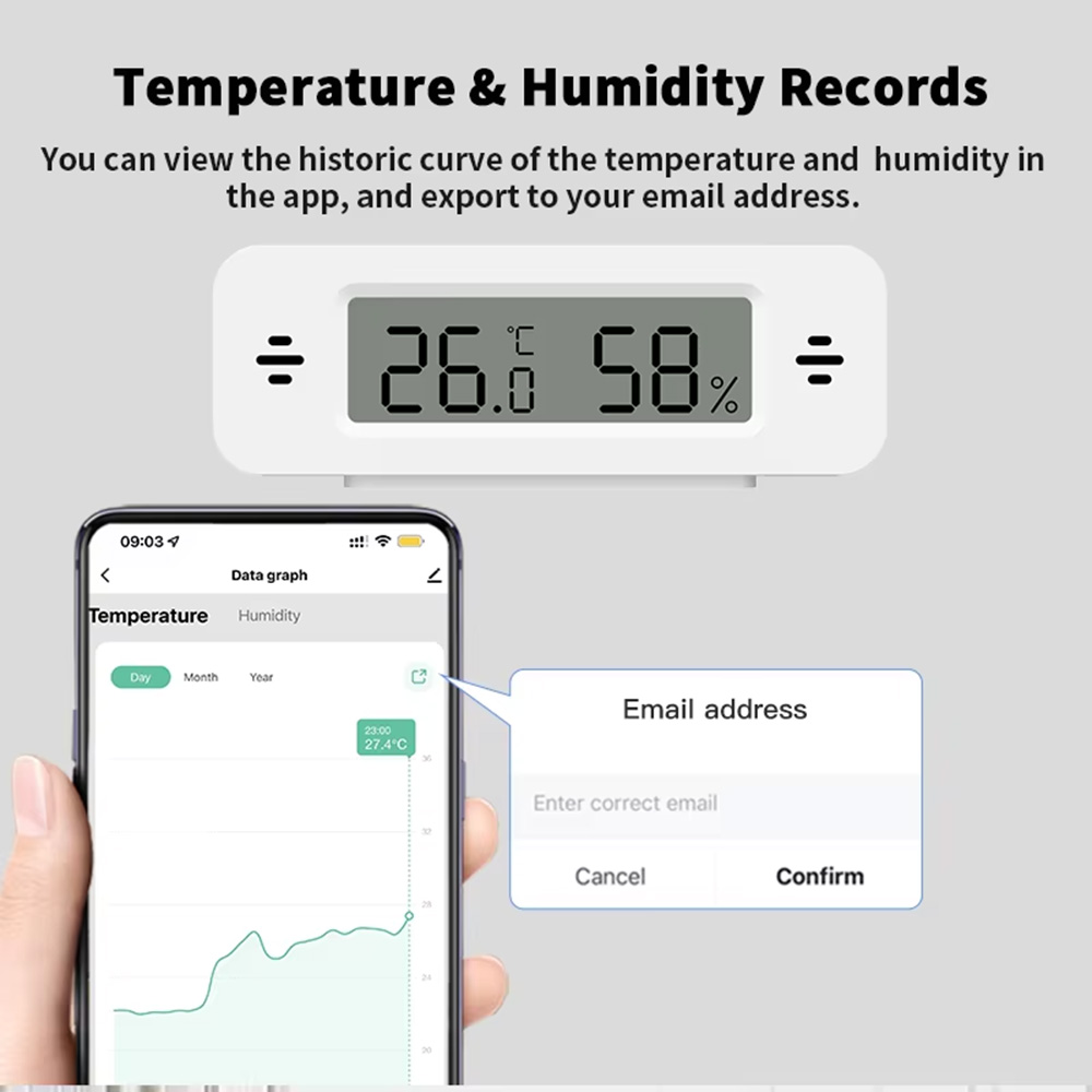 جهاز استشعار درجة الحرارة والر - مراجعة Digital Hygrometer Probe وسعره