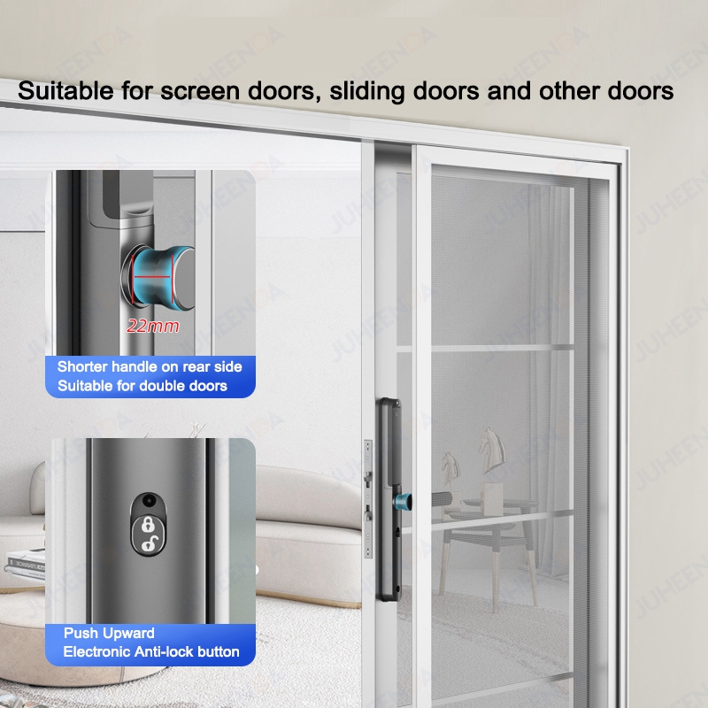 قفل باب زجاجي منزلق إلكتروني ، - مراجعة Glass Door Hinge وسعره
